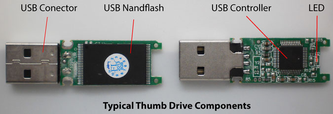 flash drive parts